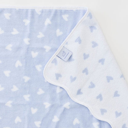 Patterned Scallop Hand Towels (pair)