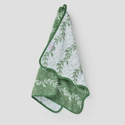 Patterned Scallop Hand Towels (pair)