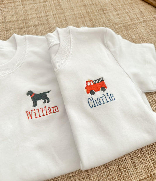 Personalized unisex t-shirt - Bogey and Byrd