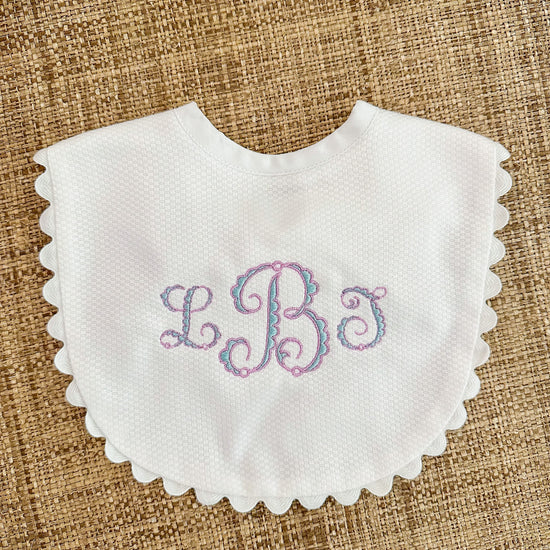 Custom baby bib - Bogey and Byrd