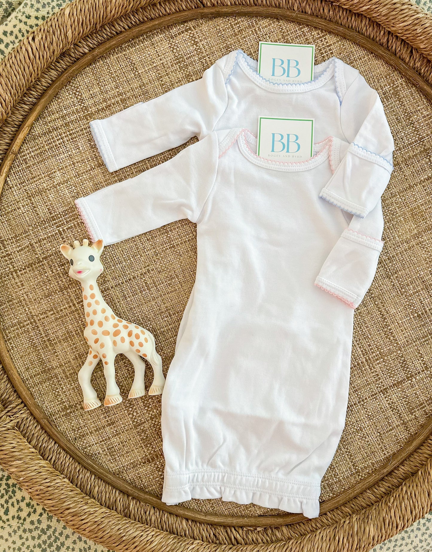 Newborn baby gown